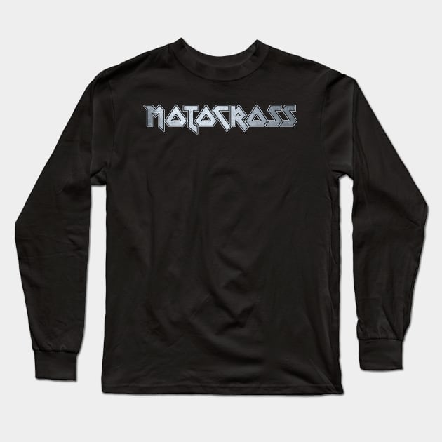 Motocross Long Sleeve T-Shirt by KubikoBakhar